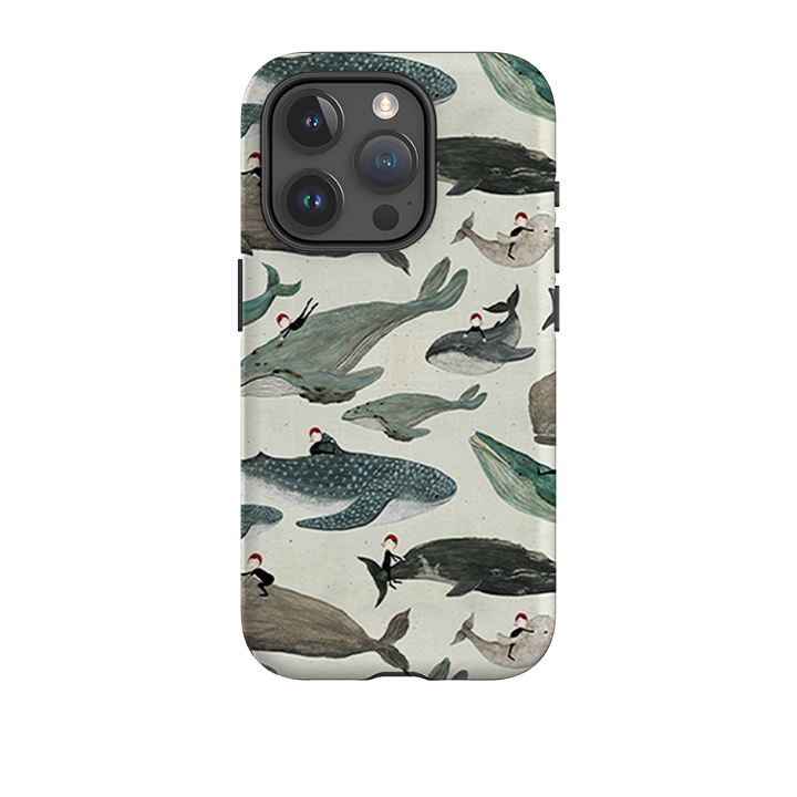 iPhone Tough Case - Whale Rider By Katherine Quinn