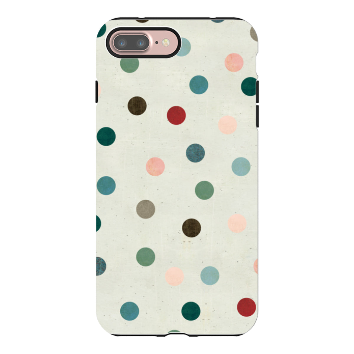 iPhone Tough Case - Whale Rider Dots By Katherine Quinn