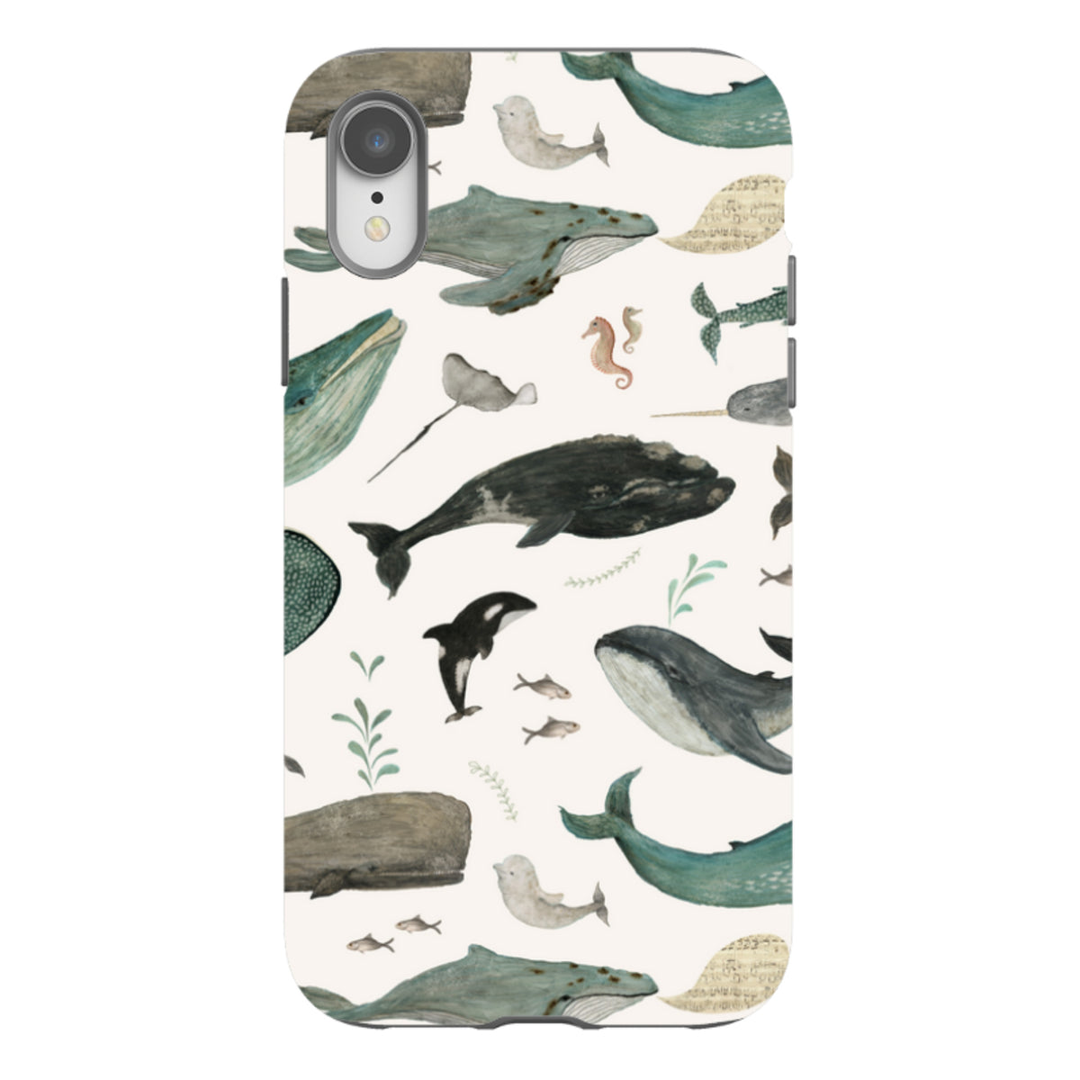 iPhone Tough Case - Whale Song By Katherine Quinn