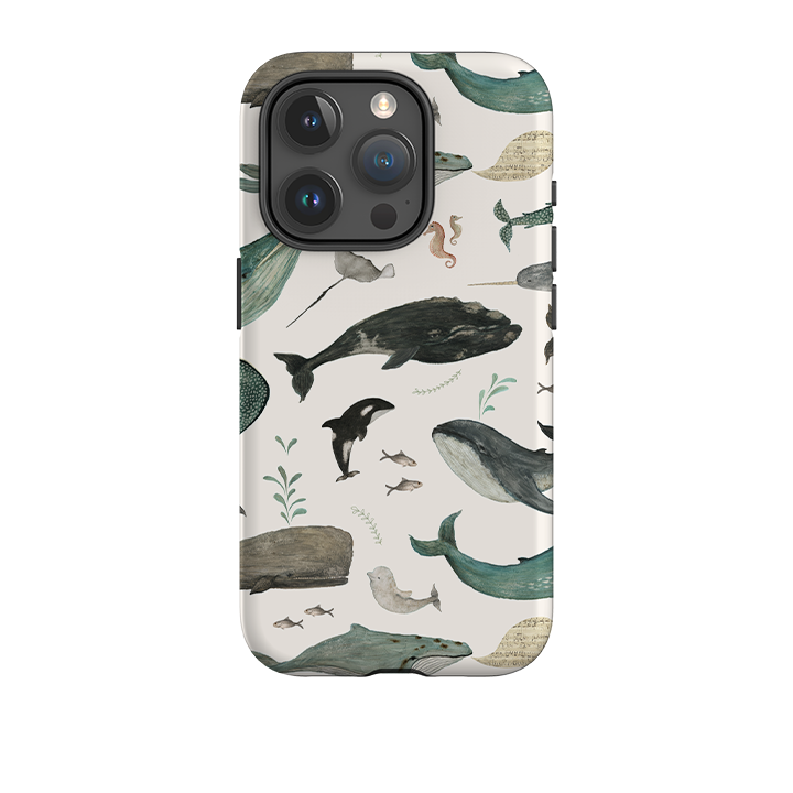 iPhone Tough Case - Whale Song By Katherine Quinn
