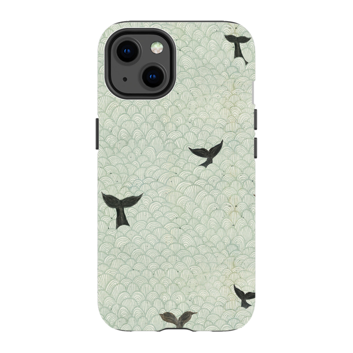 iPhone Tough Case - Whale Tails By Katherine Quinn