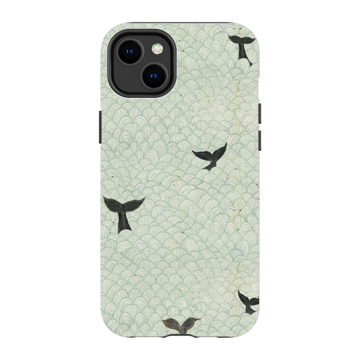 iPhone Tough Case - Whale Tails By Katherine Quinn