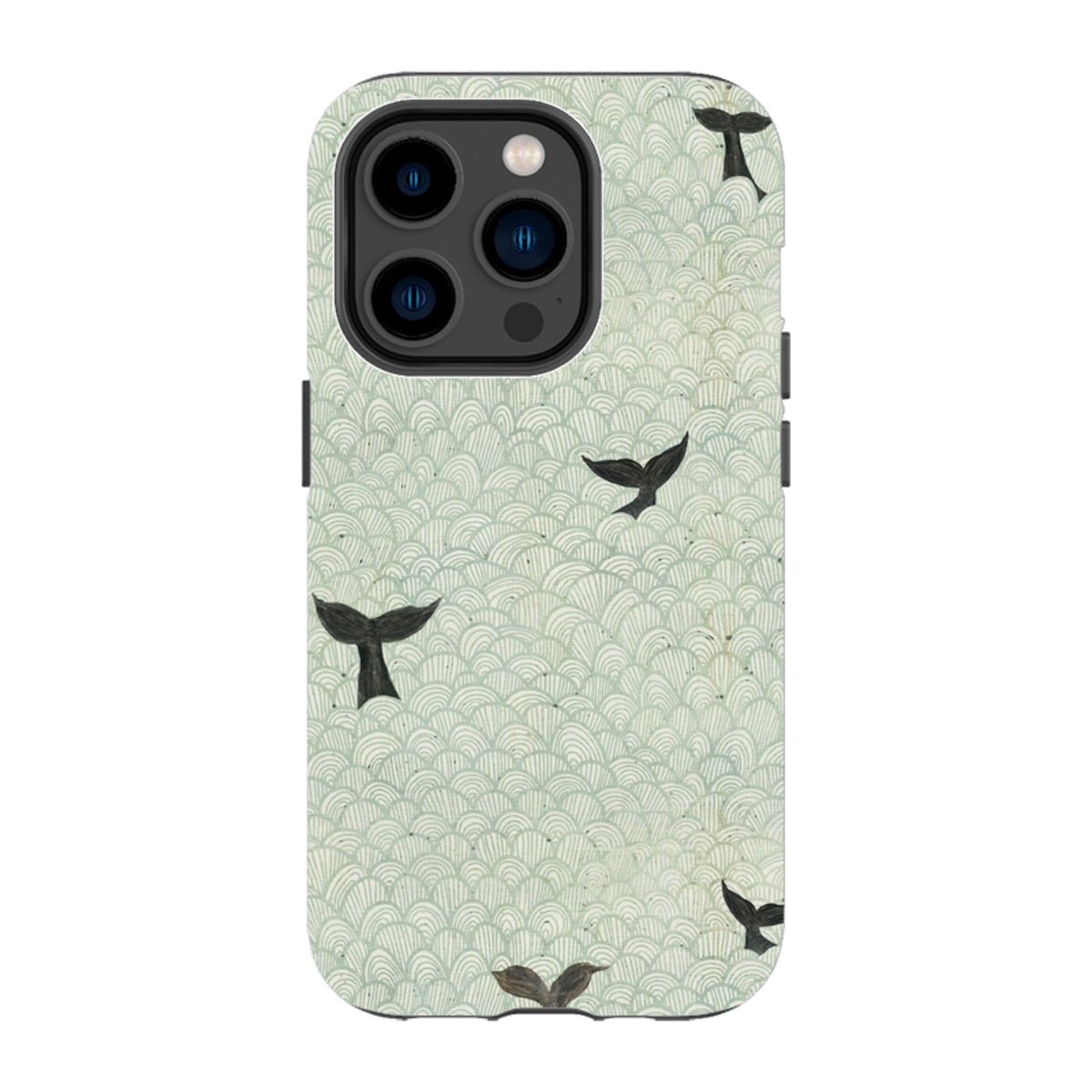 iPhone Tough Case - Whale Tails By Katherine Quinn