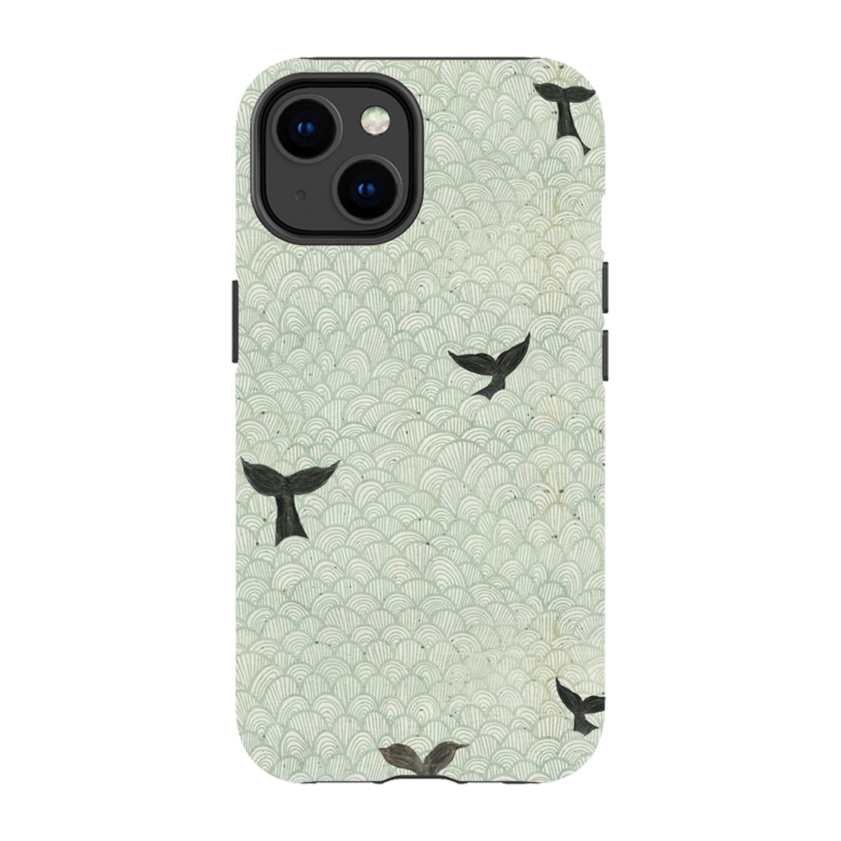 iPhone Tough Case - Whale Tails By Katherine Quinn