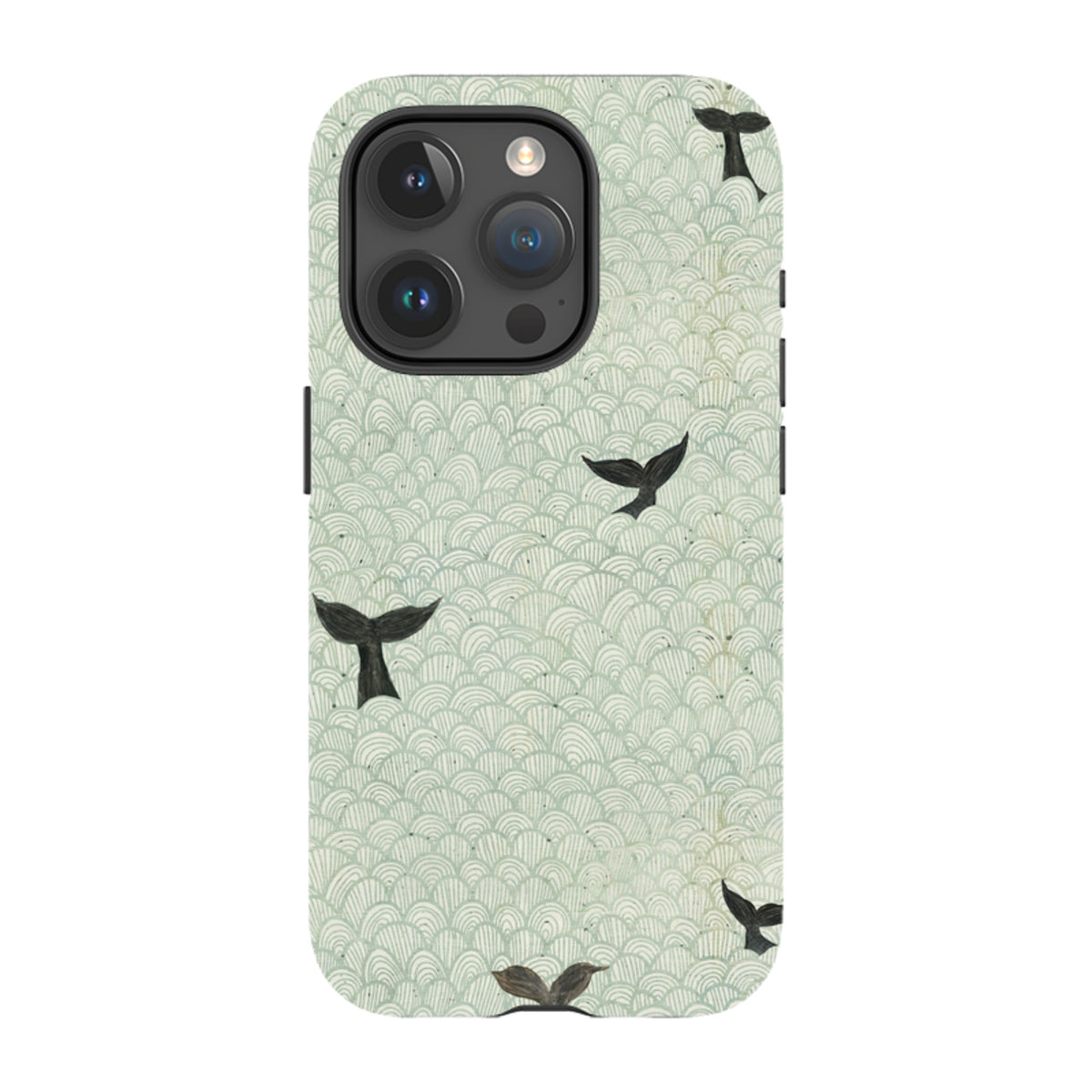 iPhone Tough Case - Whale Tails By Katherine Quinn