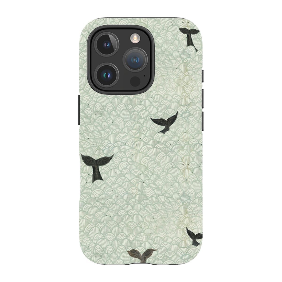 iPhone Tough Case - Whale Tails By Katherine Quinn