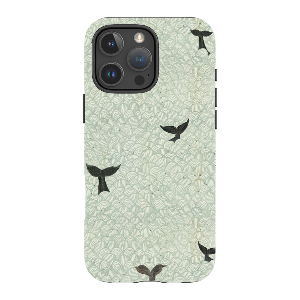 iPhone Tough Case - Whale Tails By Katherine Quinn