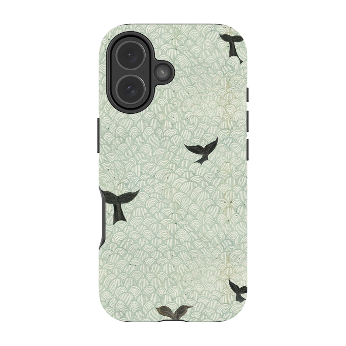 iPhone Tough Case - Whale Tails By Katherine Quinn