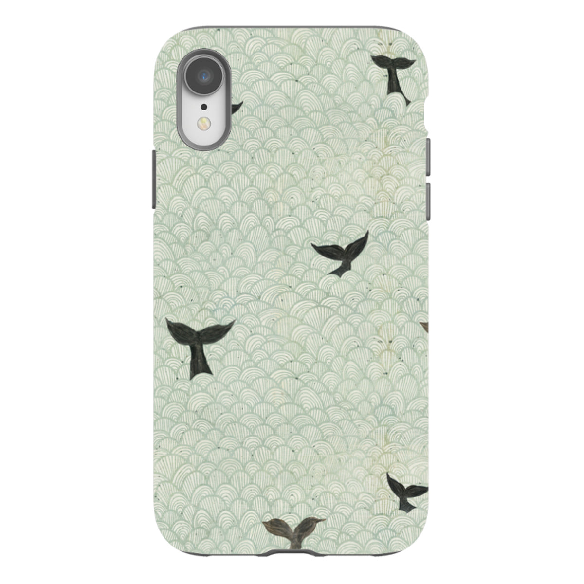iPhone Tough Case - Whale Tails By Katherine Quinn