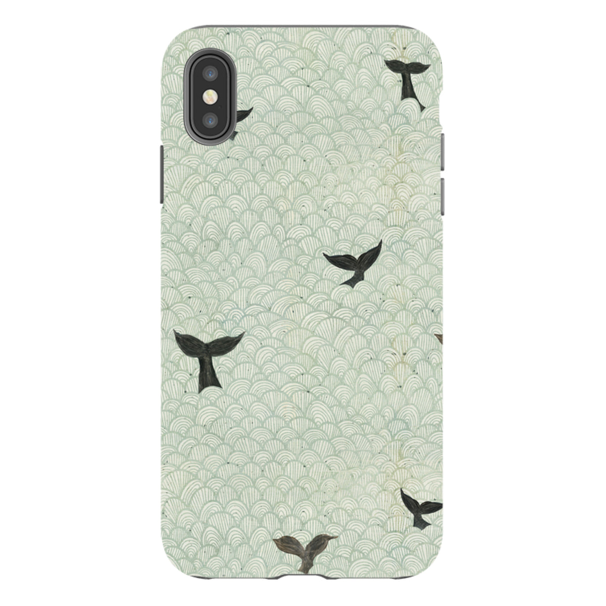 iPhone Tough Case - Whale Tails By Katherine Quinn