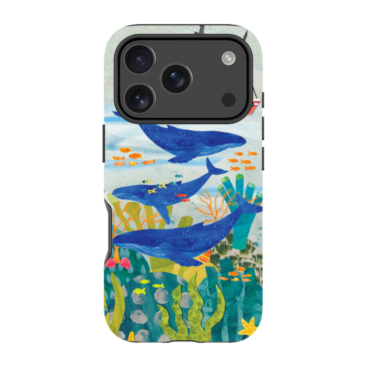 iPhone Tough Case - Whale Watching By Tracey English
