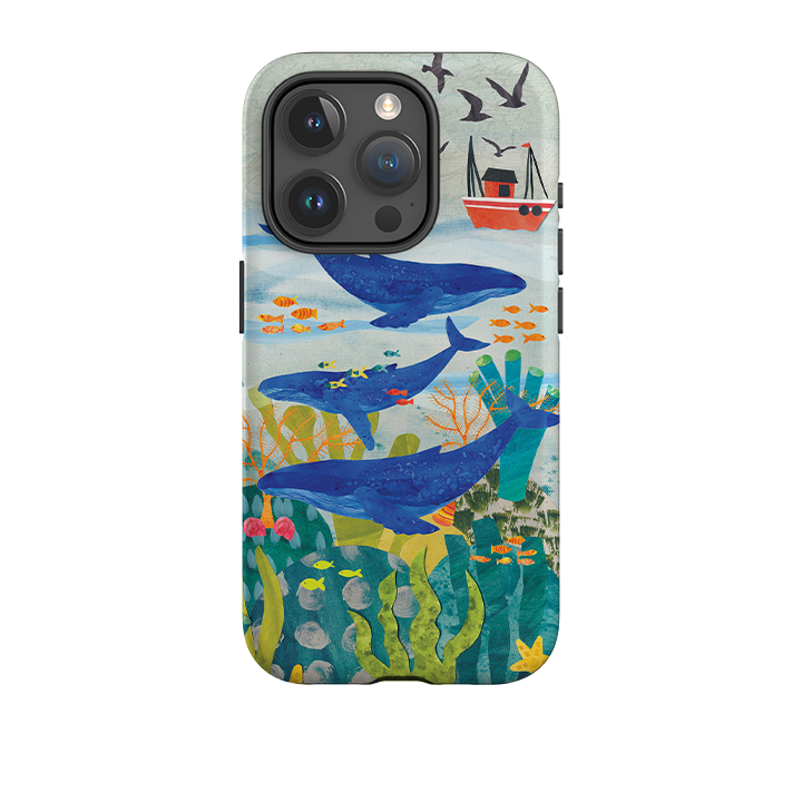 iPhone Tough Case - Whale Watching By Tracey English