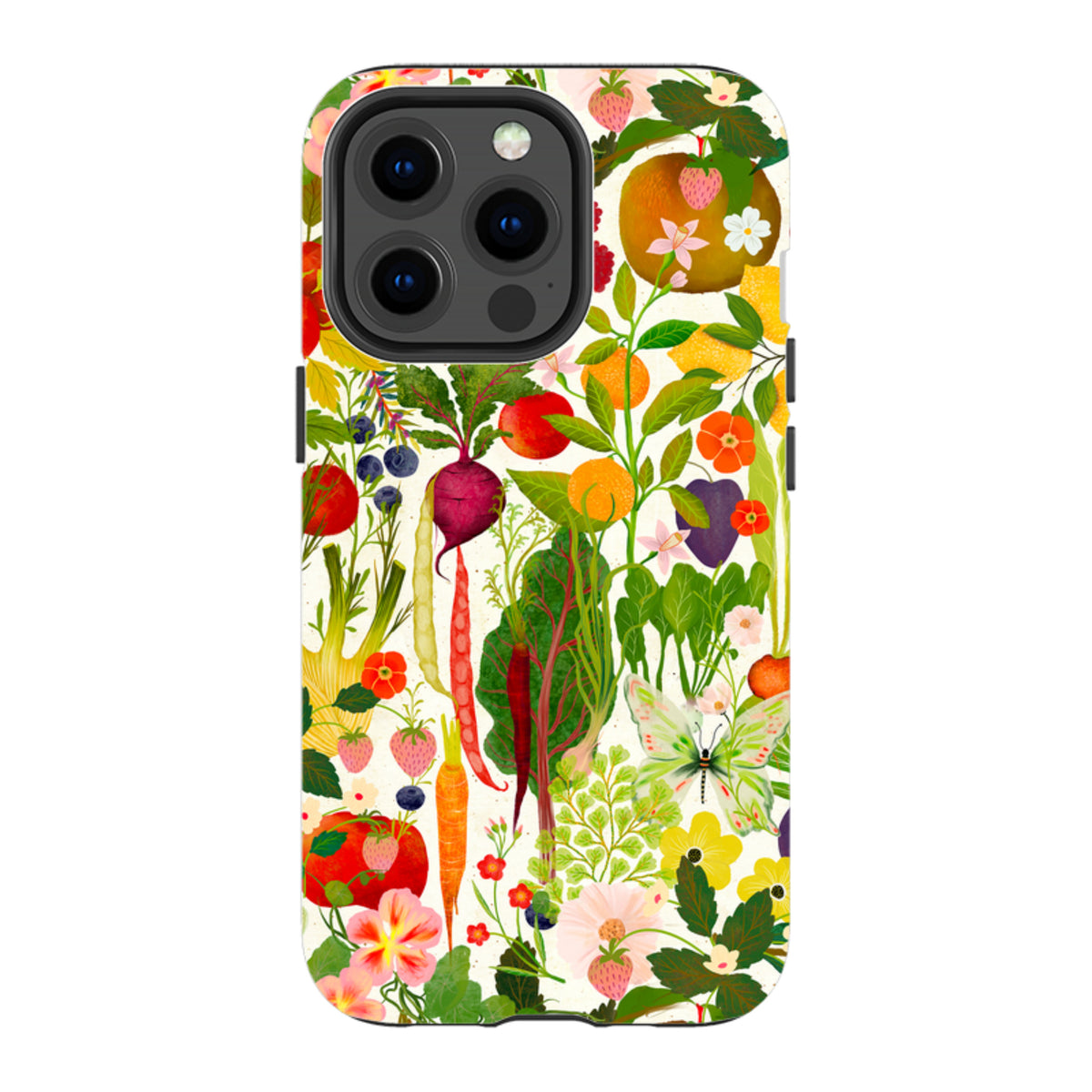 iPhone Tough Case - Wild Abundance By Katherine Quinn