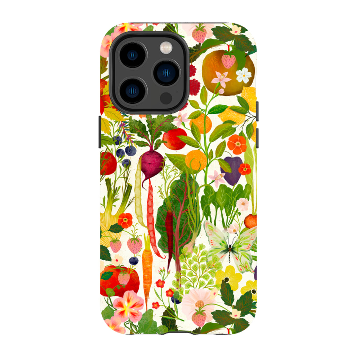 iPhone Tough Case - Wild Abundance By Katherine Quinn