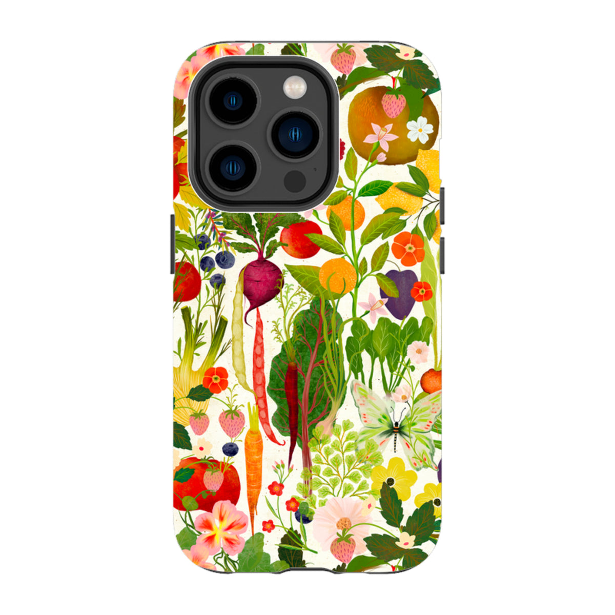 iPhone Tough Case - Wild Abundance By Katherine Quinn