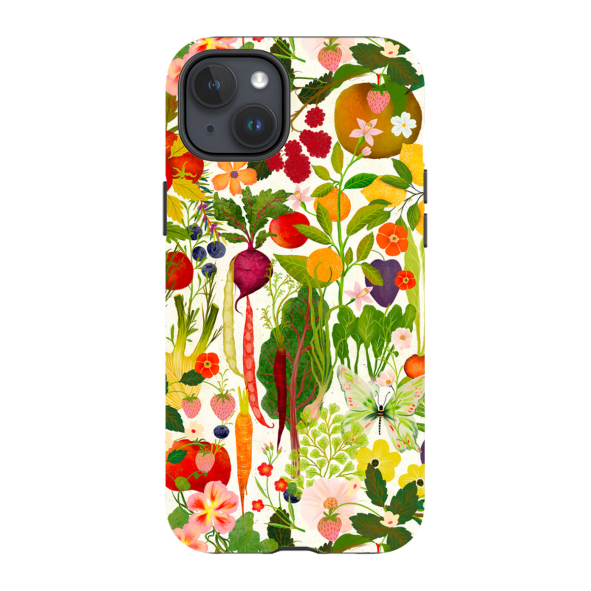 iPhone Tough Case - Wild Abundance By Katherine Quinn