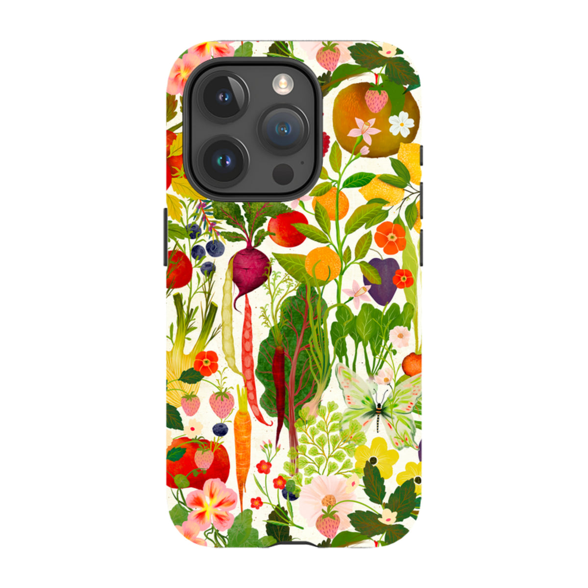 iPhone Tough Case - Wild Abundance By Katherine Quinn