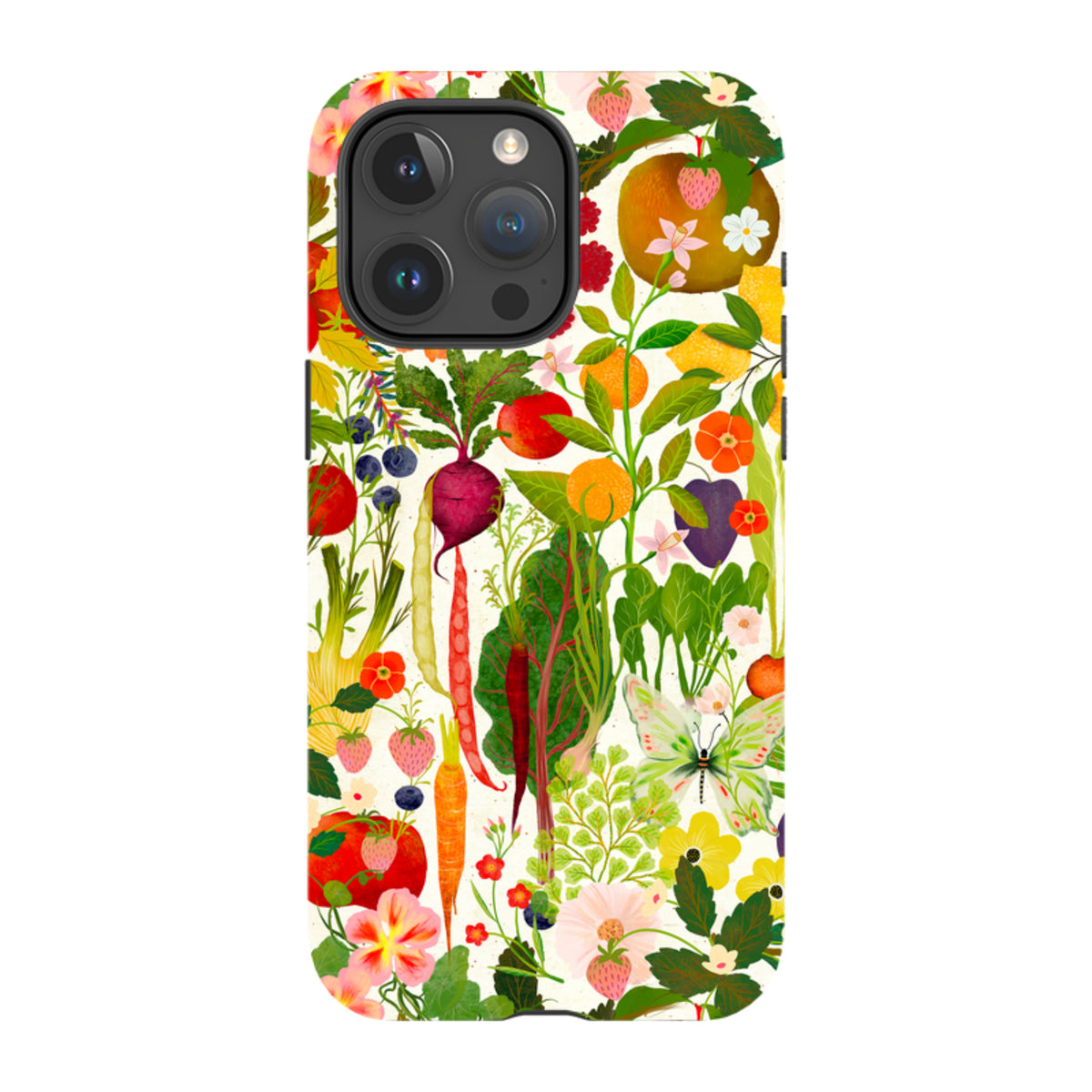 iPhone Tough Case - Wild Abundance By Katherine Quinn