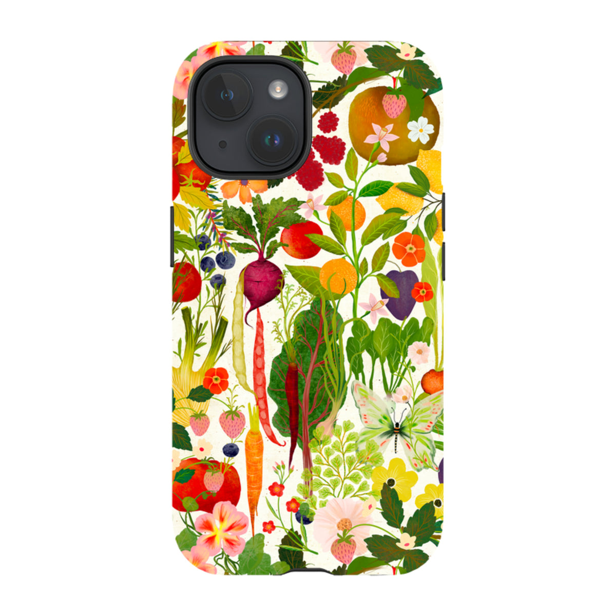 iPhone Tough Case - Wild Abundance By Katherine Quinn