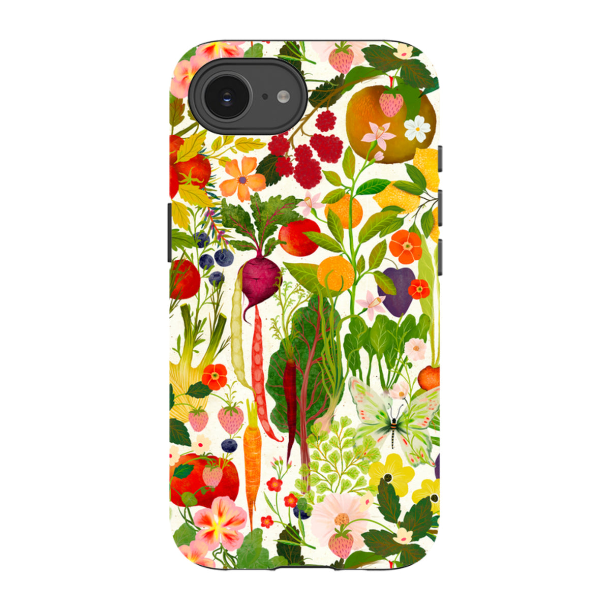iPhone Tough Case - Wild Abundance By Katherine Quinn