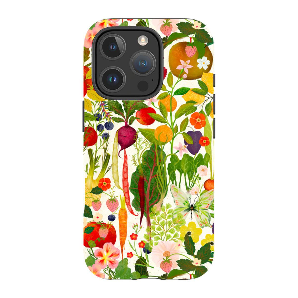iPhone Tough Case - Wild Abundance By Katherine Quinn