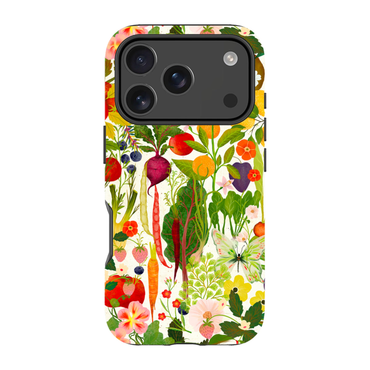 iPhone Tough Case - Wild Abundance By Katherine Quinn