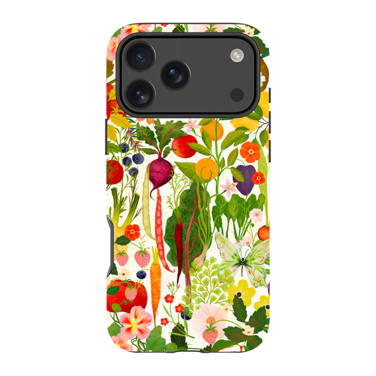 iPhone Tough Case - Wild Abundance By Katherine Quinn