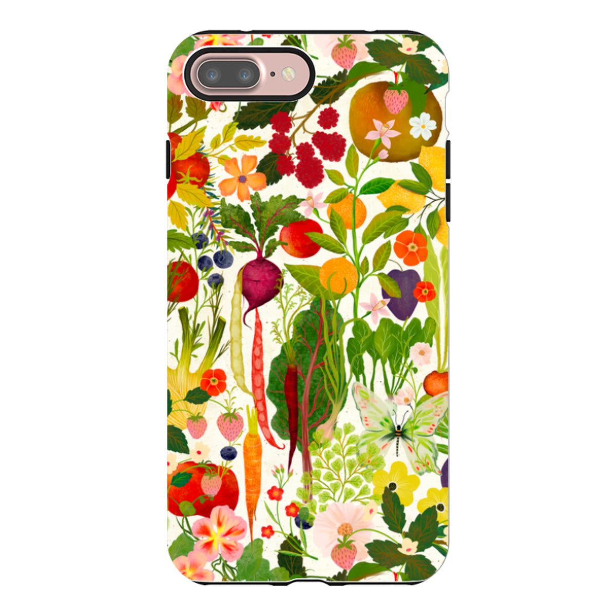 iPhone Tough Case - Wild Abundance By Katherine Quinn