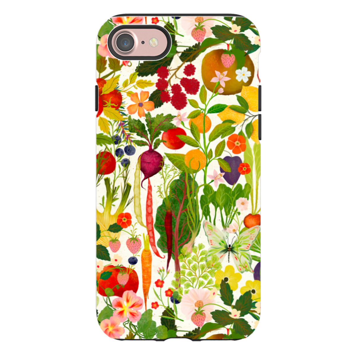 iPhone Tough Case - Wild Abundance By Katherine Quinn