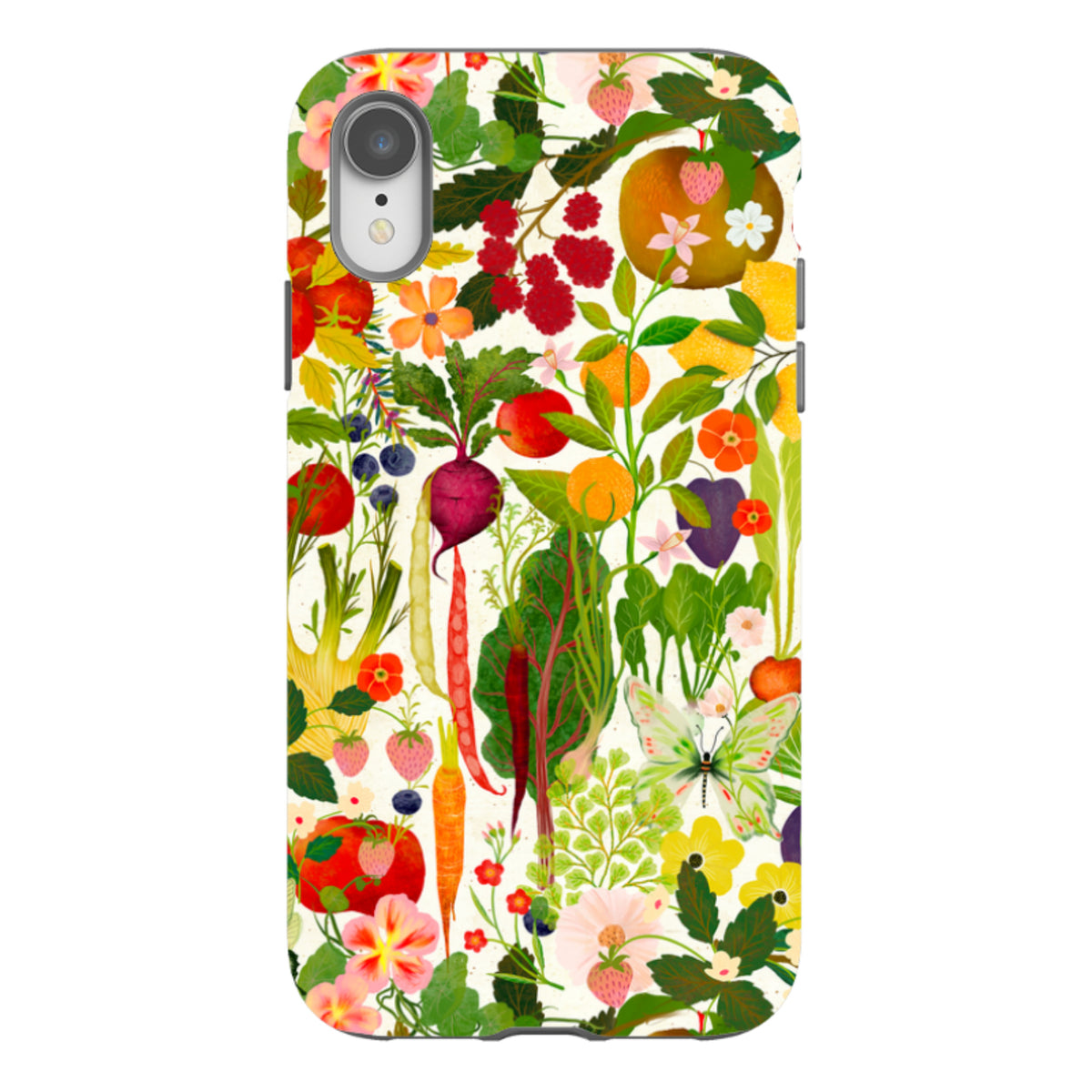 iPhone Tough Case - Wild Abundance By Katherine Quinn