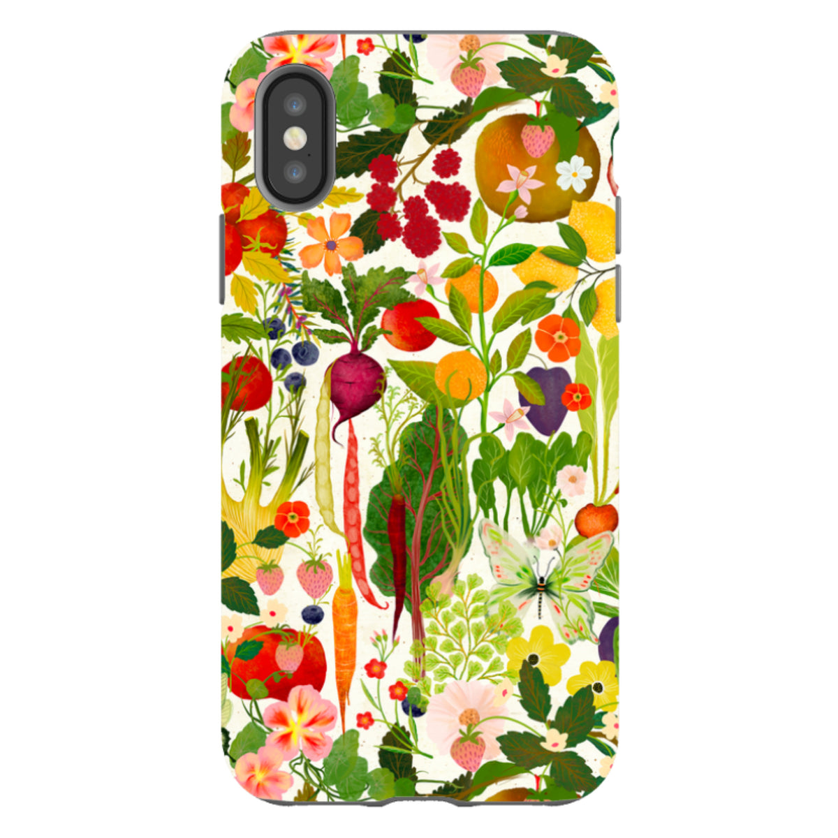 iPhone Tough Case - Wild Abundance By Katherine Quinn