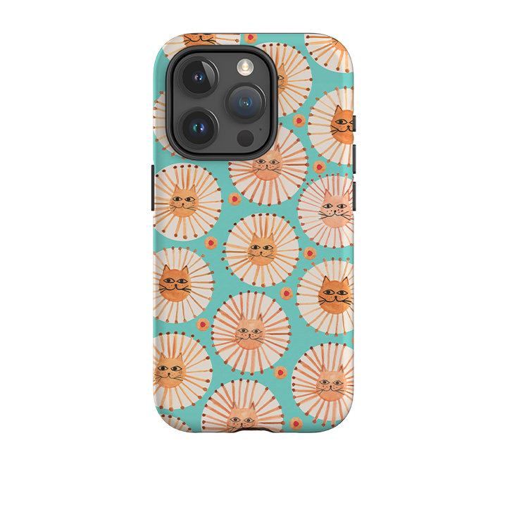 iPhone Tough Case - Wild Cats By Gabriela Larios