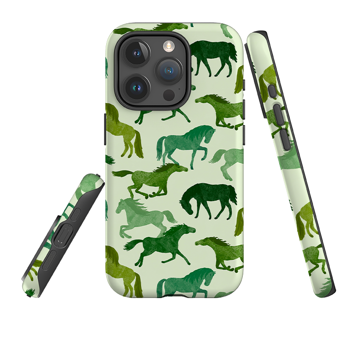 iPhone Tough Case - Wild Horses By Katherine Quinn
