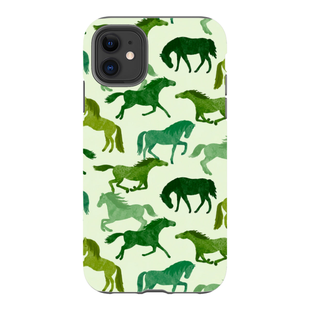 iPhone Tough Case - Wild Horses By Katherine Quinn