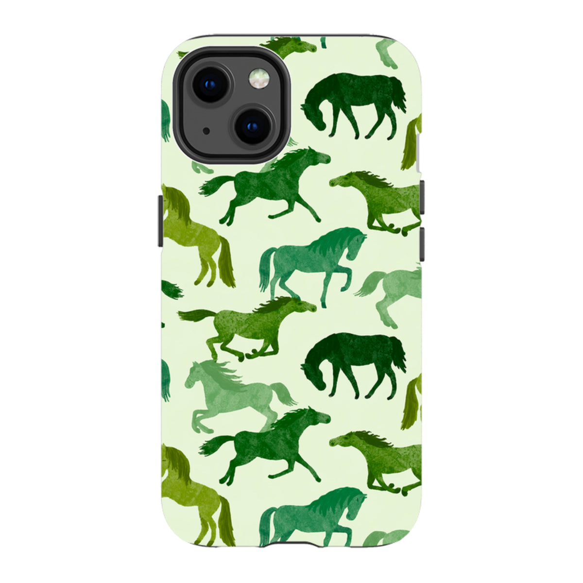 iPhone Tough Case - Wild Horses By Katherine Quinn