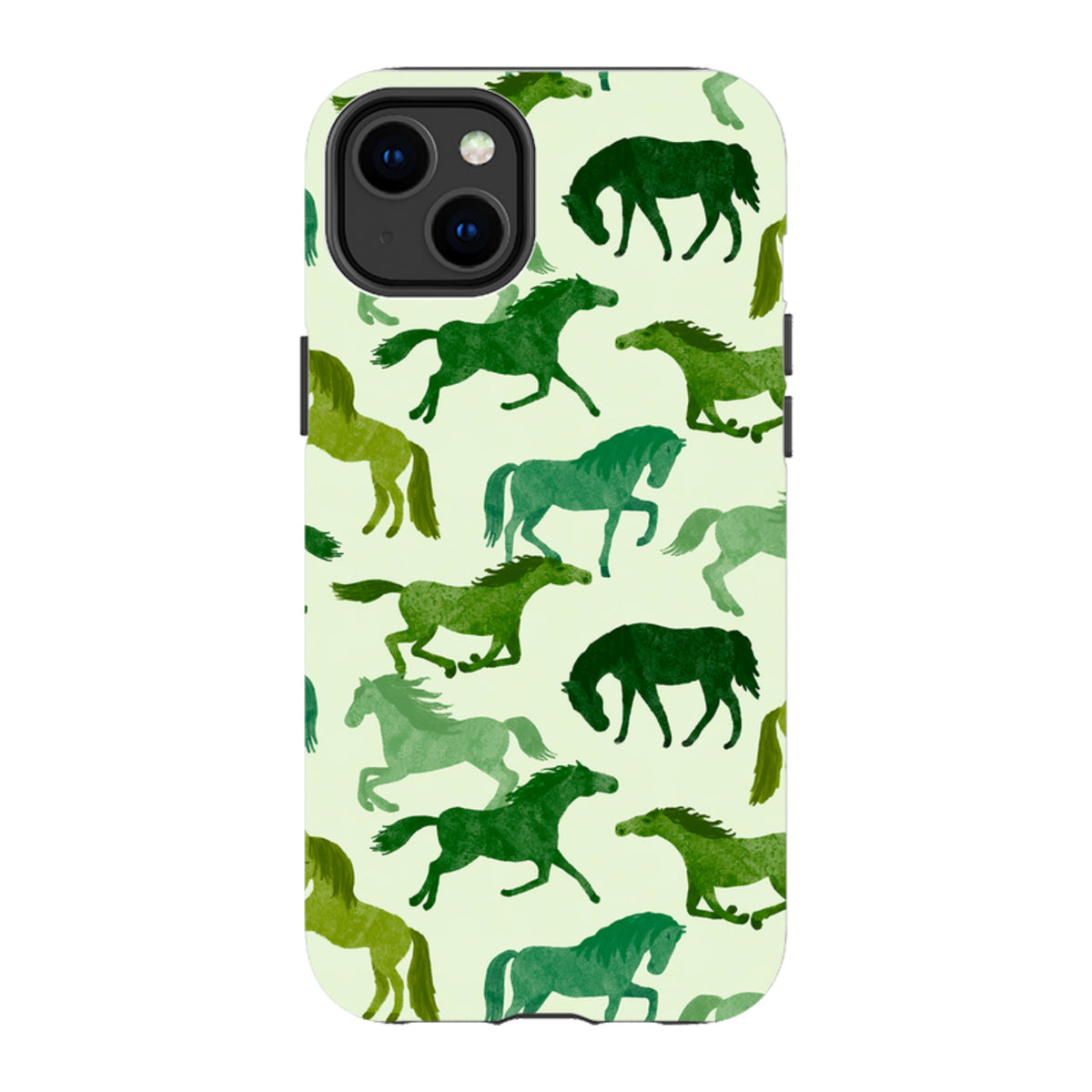 iPhone Tough Case - Wild Horses By Katherine Quinn
