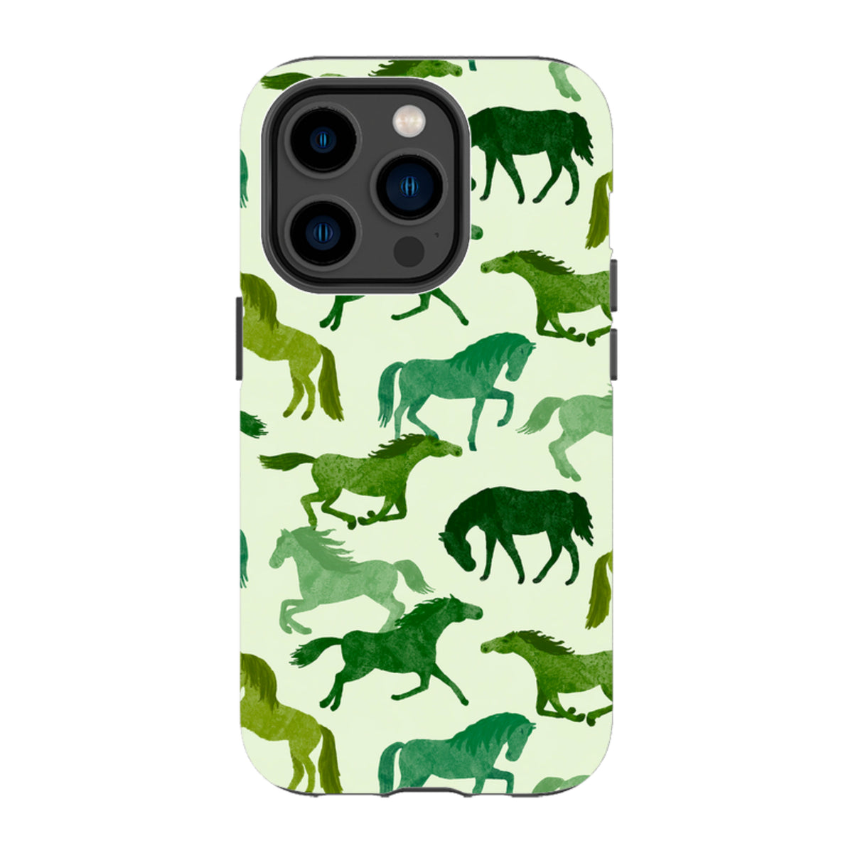 iPhone Tough Case - Wild Horses By Katherine Quinn
