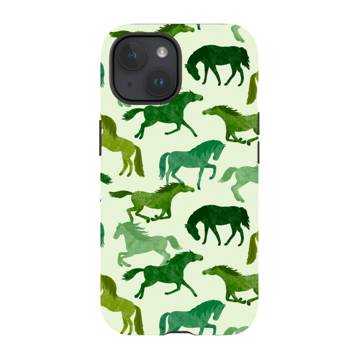 iPhone Tough Case - Wild Horses By Katherine Quinn