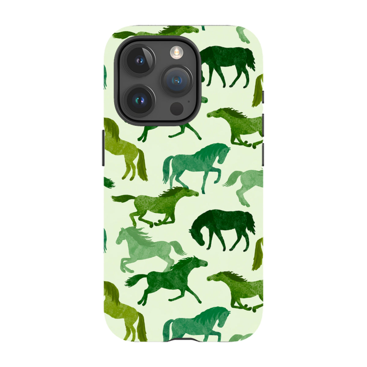iPhone Tough Case - Wild Horses By Katherine Quinn