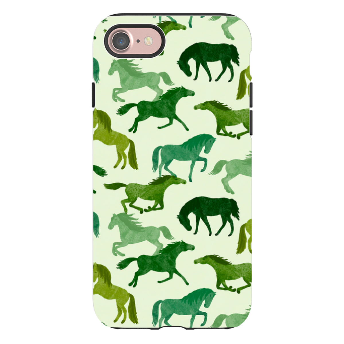 iPhone Tough Case - Wild Horses By Katherine Quinn