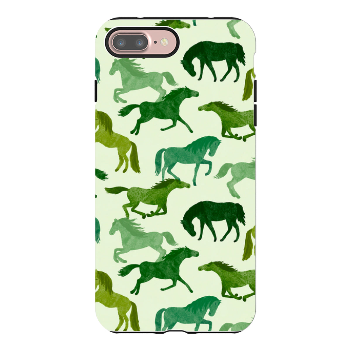 iPhone Tough Case - Wild Horses By Katherine Quinn