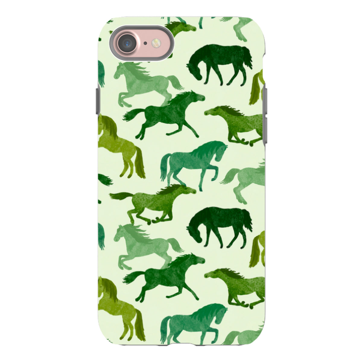 iPhone Tough Case - Wild Horses By Katherine Quinn