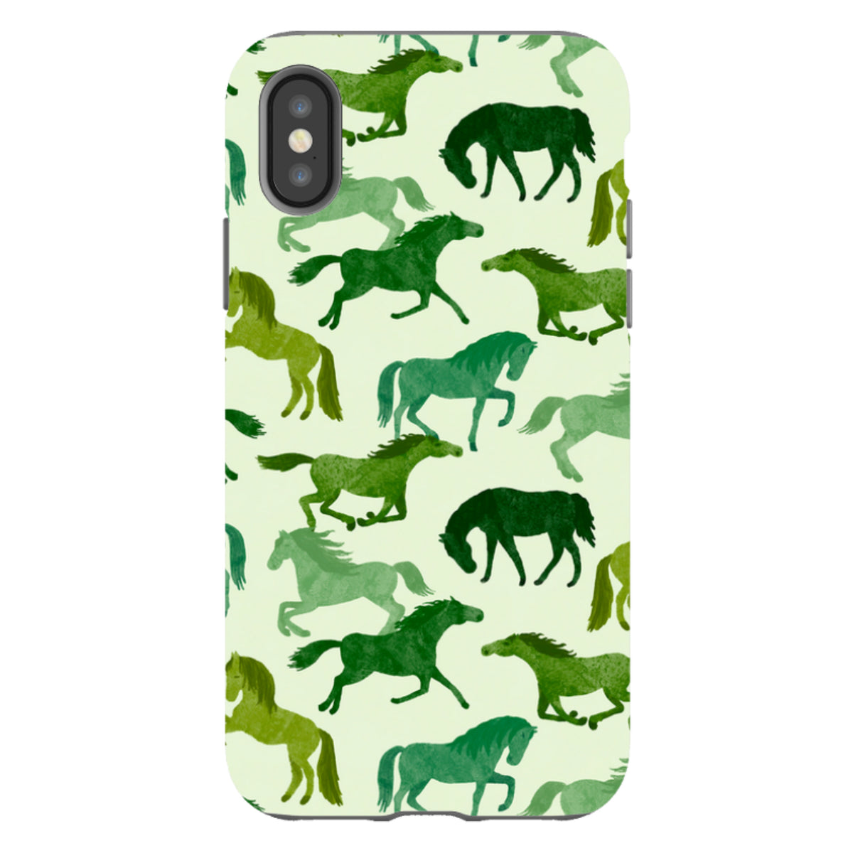 iPhone Tough Case - Wild Horses By Katherine Quinn