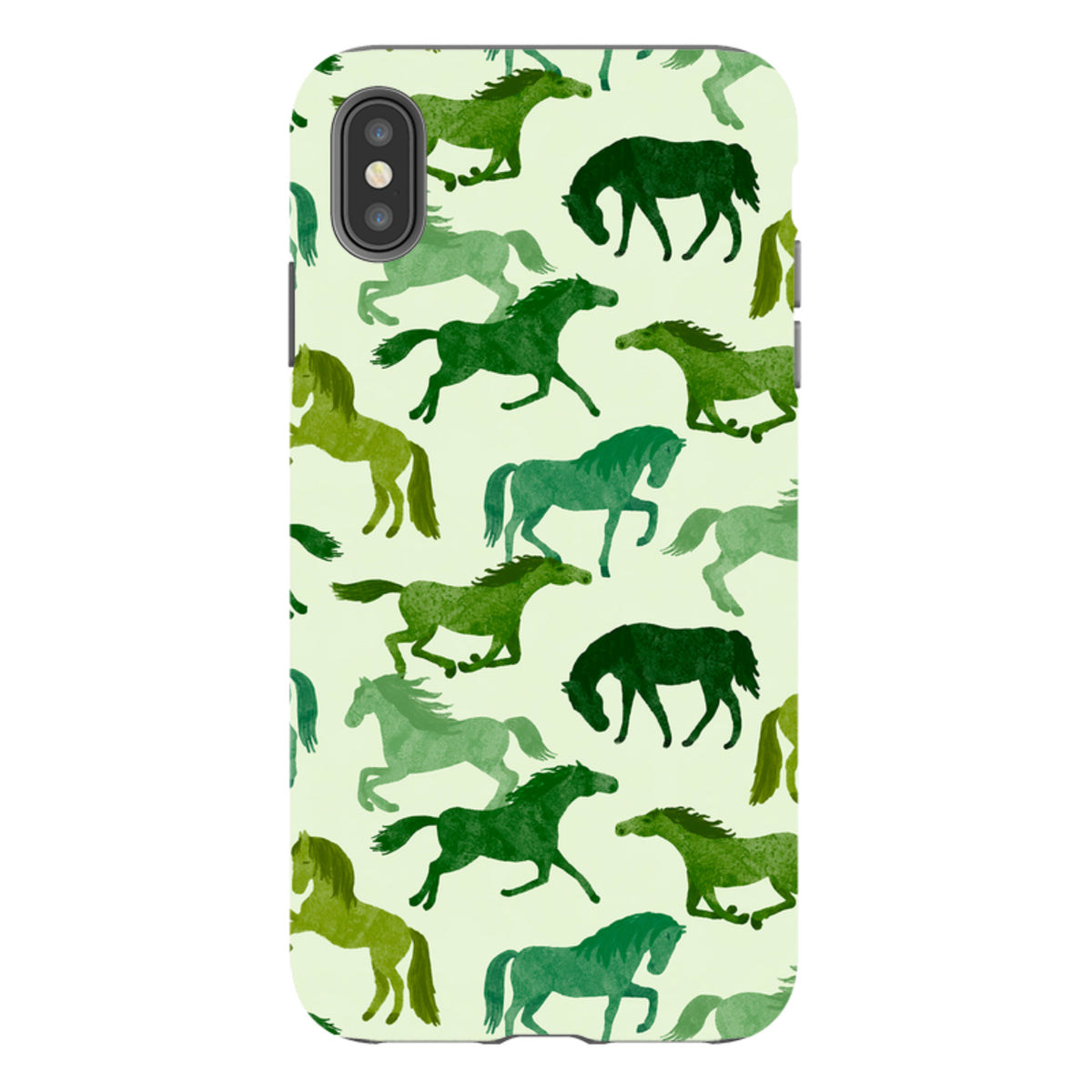 iPhone Tough Case - Wild Horses By Katherine Quinn