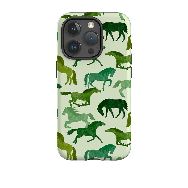 iPhone Tough Case - Wild Horses By Katherine Quinn