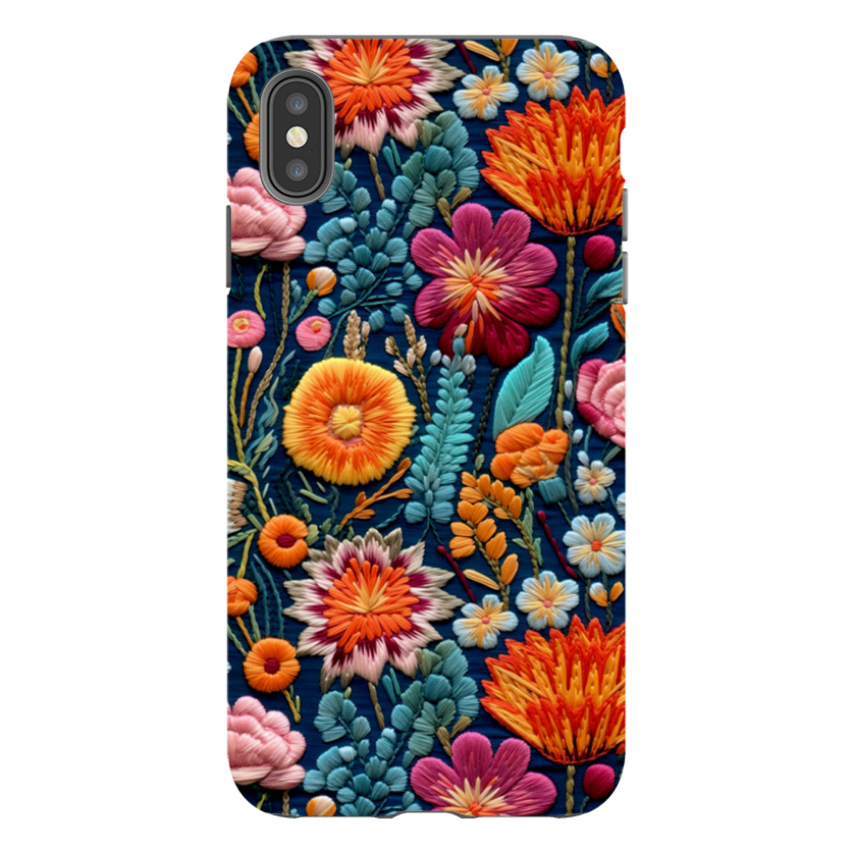 iPhone Tough Case - Wild Summer Flowers