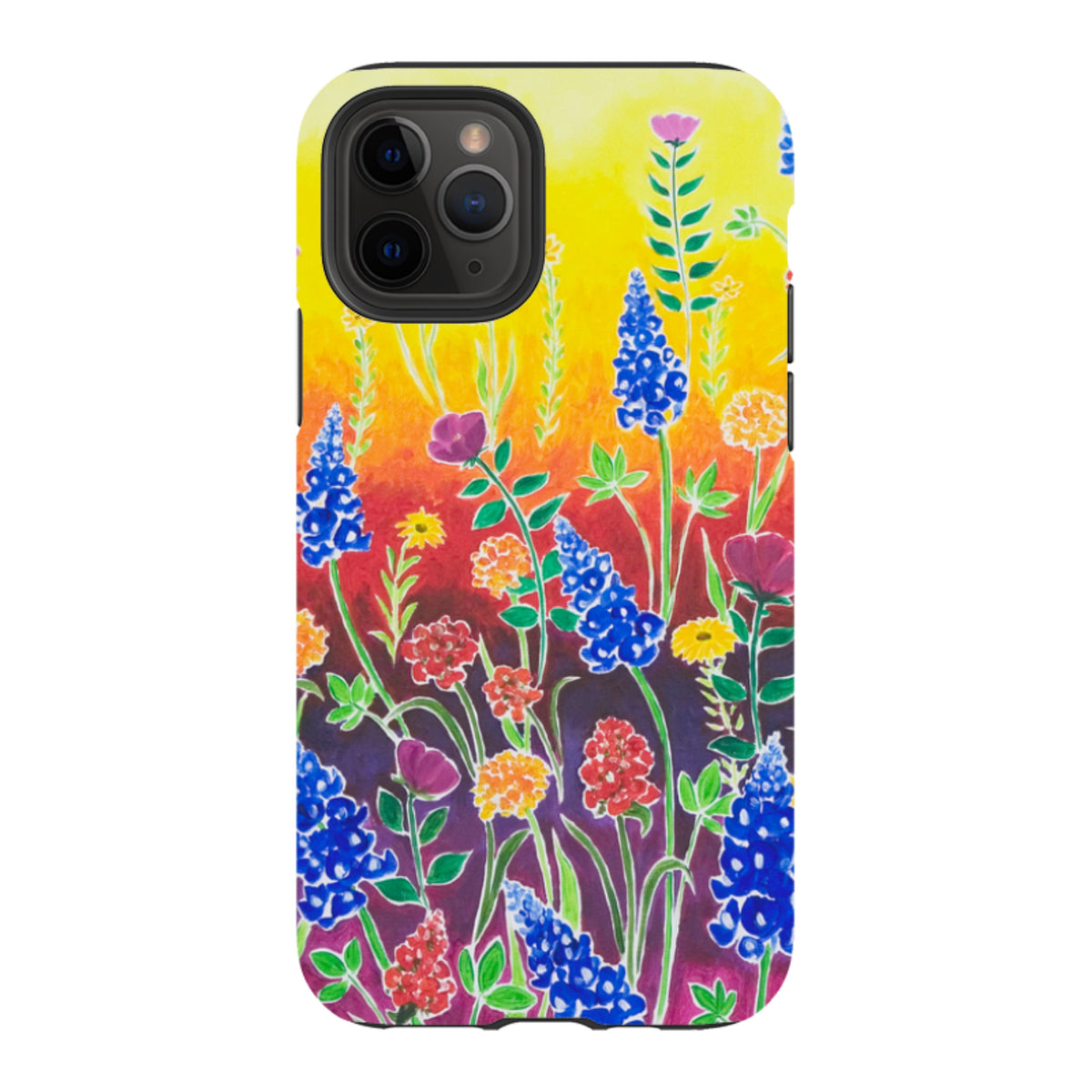 iPhone Tough Case - Wildflower Fantasy By Linda Calvert Jacobson