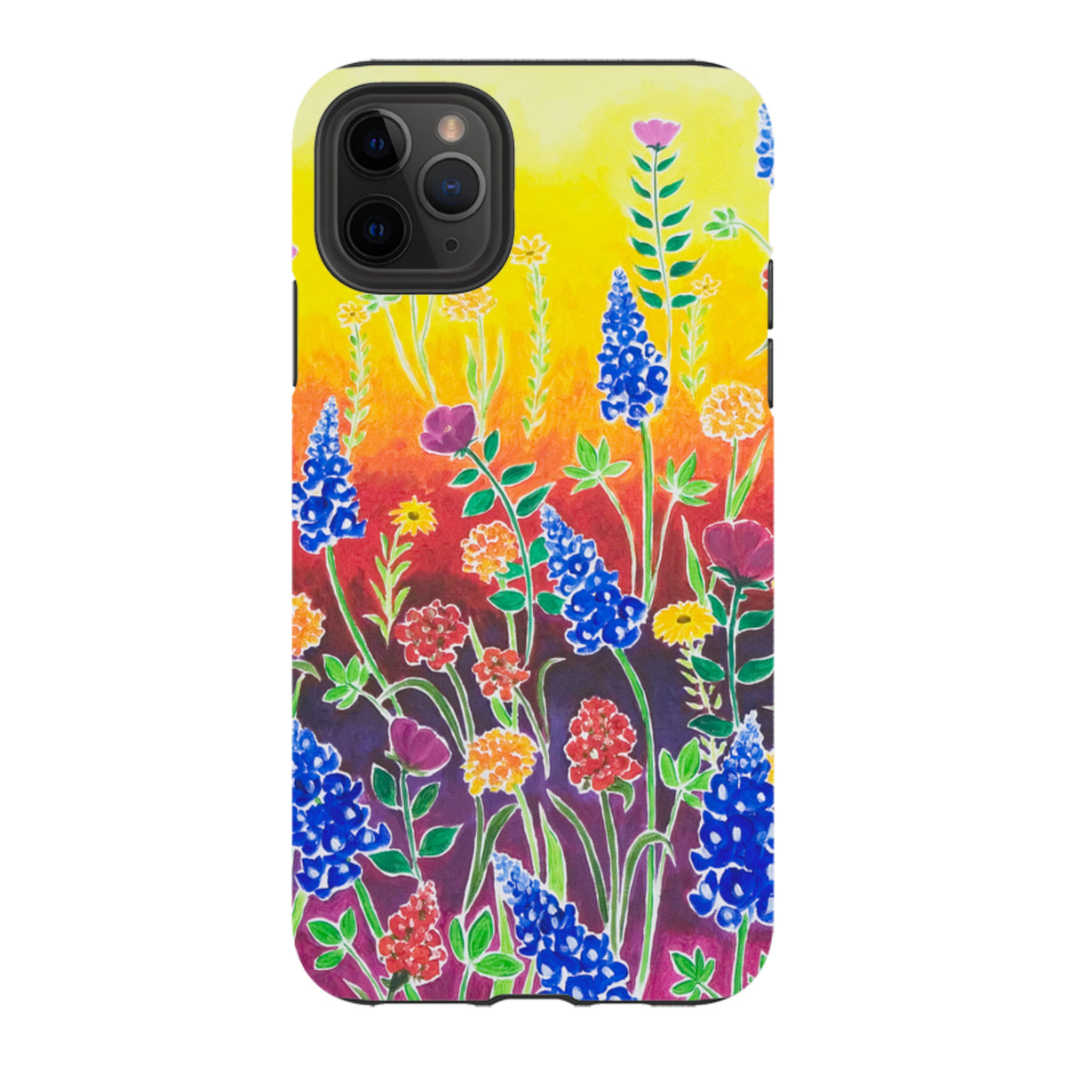 iPhone Tough Case - Wildflower Fantasy By Linda Calvert Jacobson