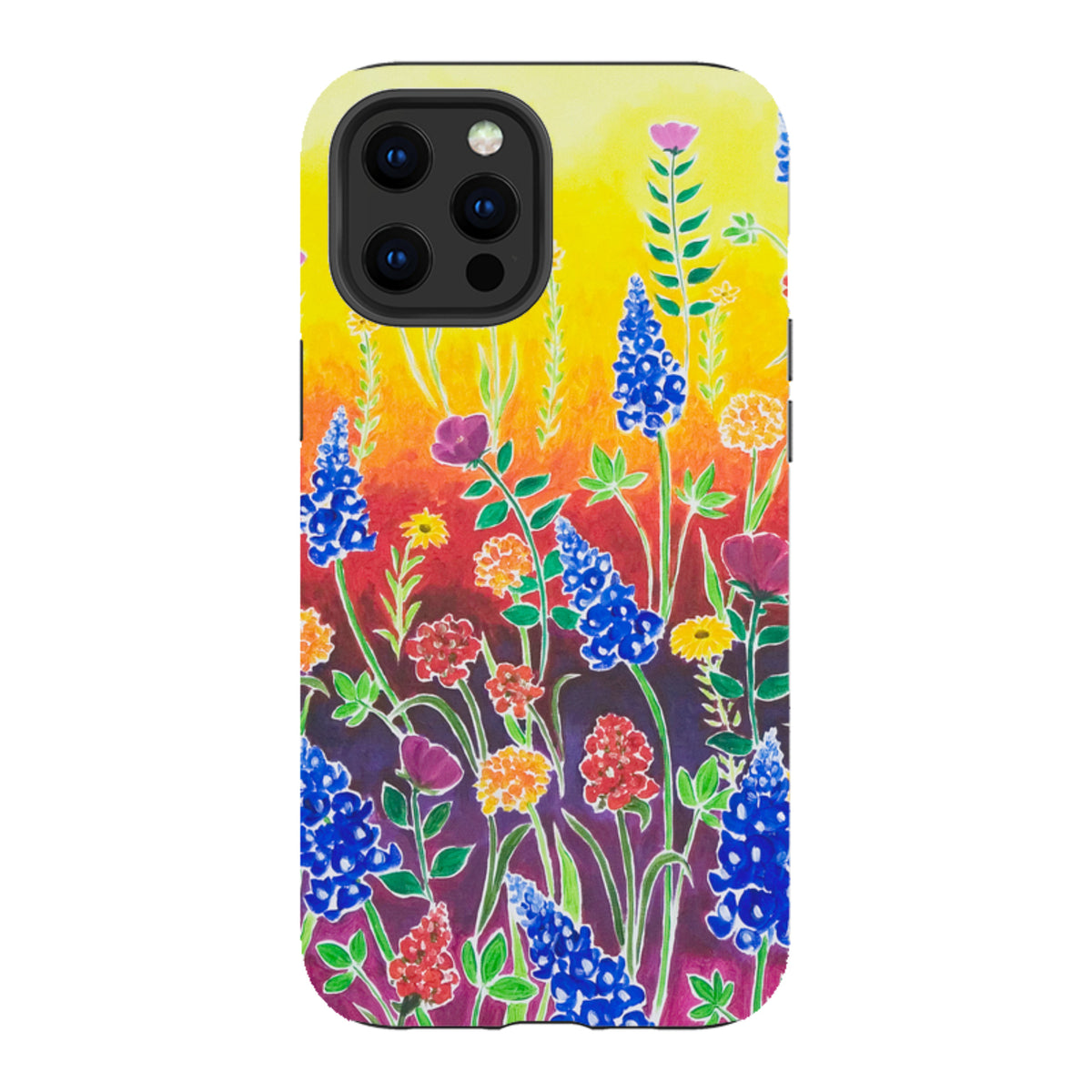 iPhone Tough Case - Wildflower Fantasy By Linda Calvert Jacobson