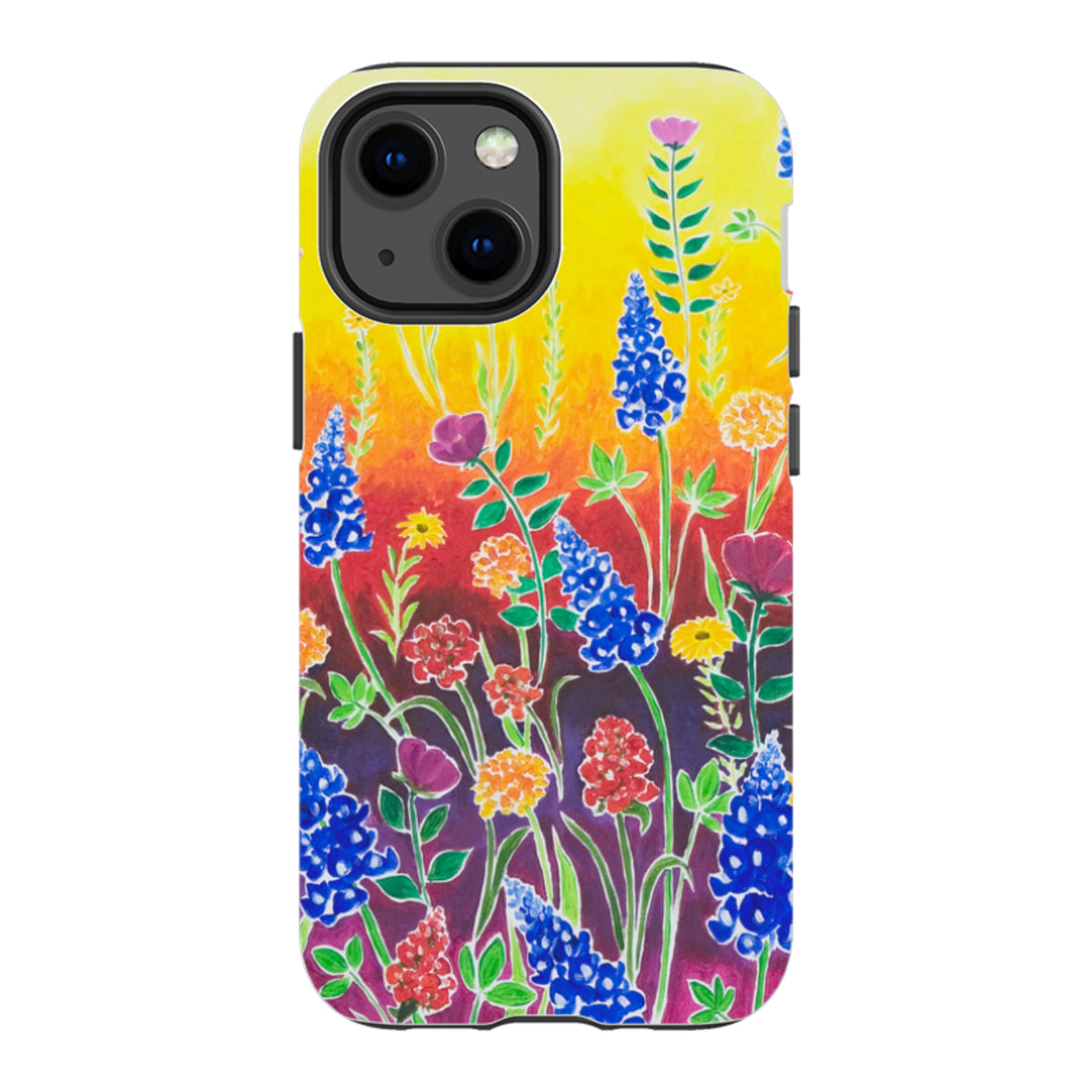 iPhone Tough Case - Wildflower Fantasy By Linda Calvert Jacobson